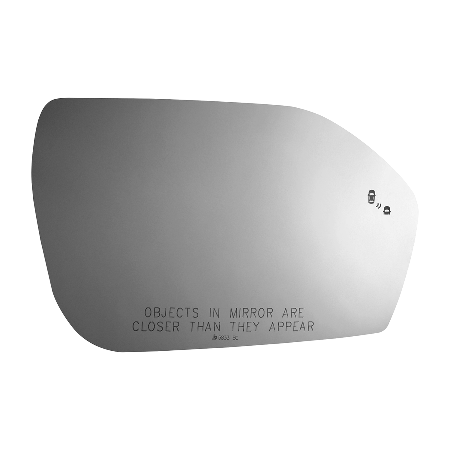 SIDE VIEW MIRROR W BLIND SPOT CROSS PATH